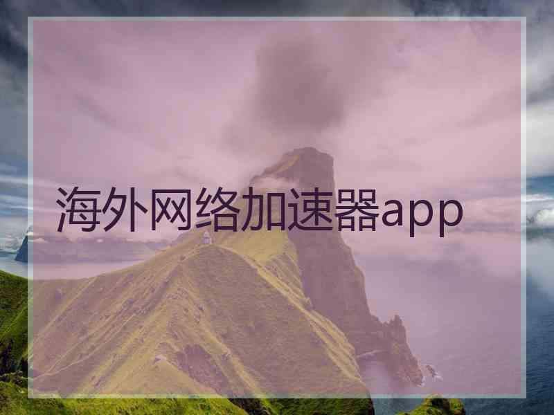 海外网络加速器app