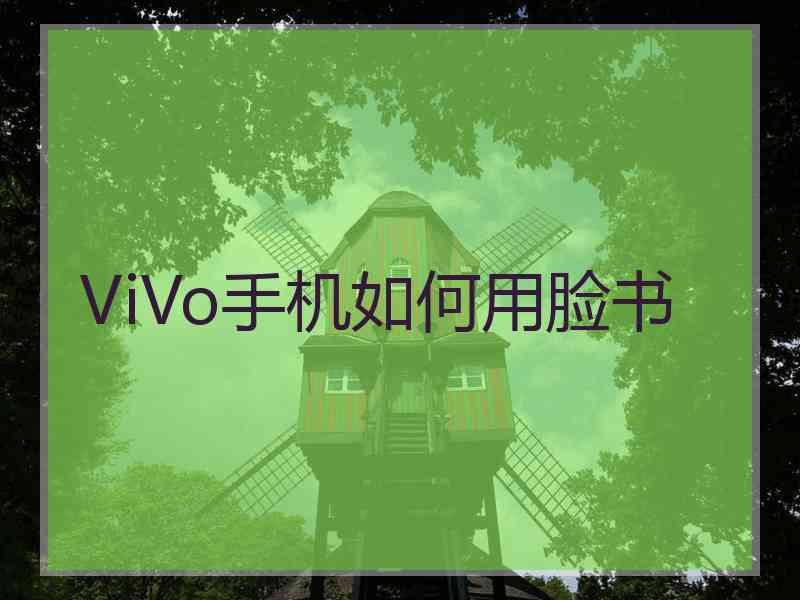 ViVo手机如何用脸书