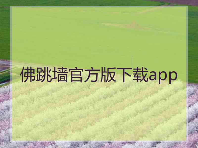 佛跳墙官方版下载app