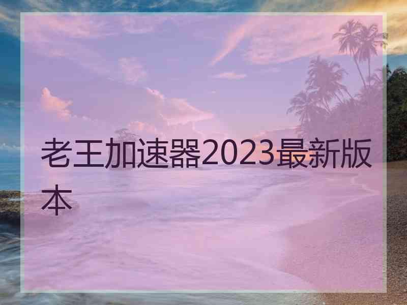 老王加速器2023最新版本