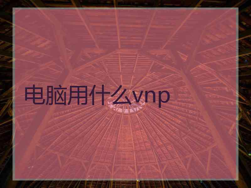 电脑用什么vnp